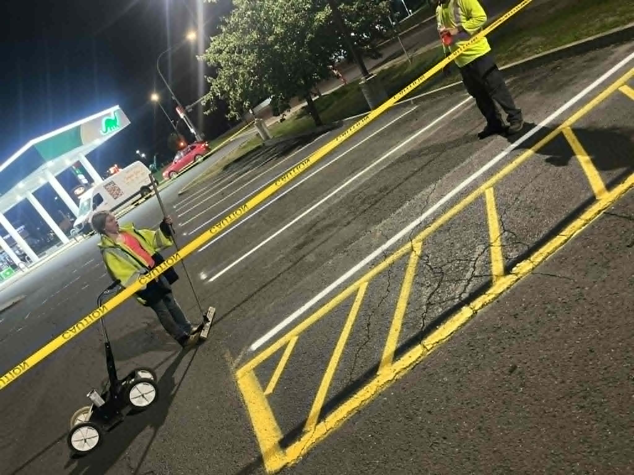 Painting Parking Lot
